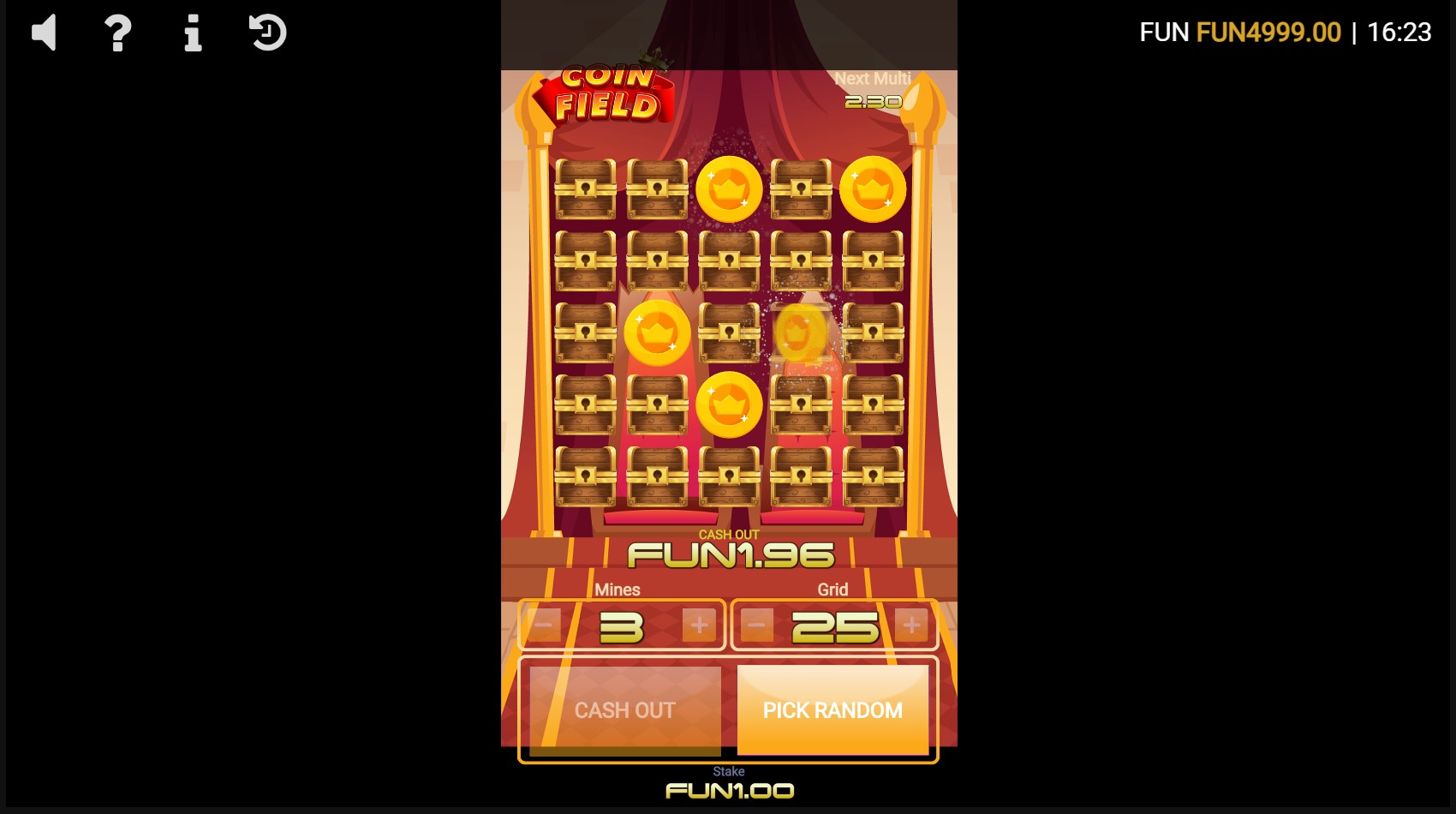 Gioco di slot Coin Field